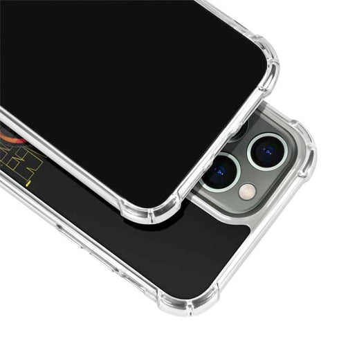 DC Comics The Flash Movie: Batman Bloody Logo iPhone 14 Pro Clear Case